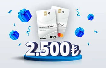 DenizBank Business Kart ile Şahıs Şirketlerine Özel 2.500 TL Harcama İndirimi!