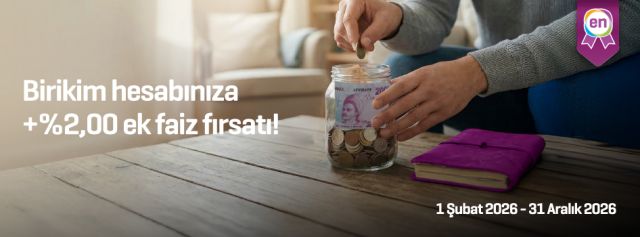 Enpara Birikim Hesabınıza Ayın Enparalısı'na Özel +%2 Ek Faiz Fırsatı!