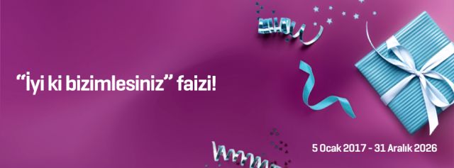 Enpara'dan Yıl Dönümünüze Özel 'İyi ki Bizimlesiniz' Vadeli TL Mevduat Faizi!