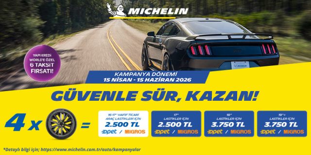 Michelin Lastik Alana Opet Yakıt Puan Fırsatı! Yolculuklarınız Daha Ekonomik!