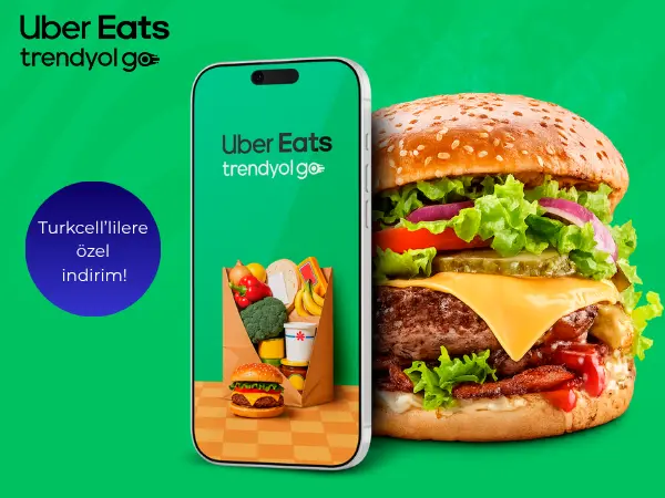 Turkcell'lilere Özel Trendyol Go ve Uber Eats'te İndirim Fırsatı!