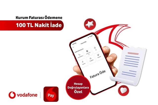 Vodafone Pay ile Fatura Ödemelerinde %10 Nakit İade Fırsatı!