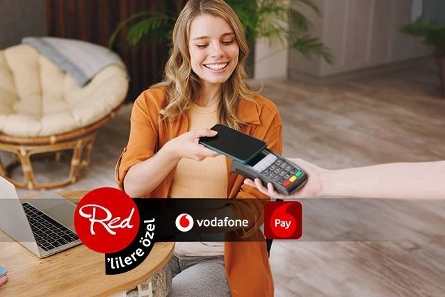 Vodafone Pay Red'lilere Özel: Anında 50 TL Cüzdan Kodu Kazanma Fırsatı!