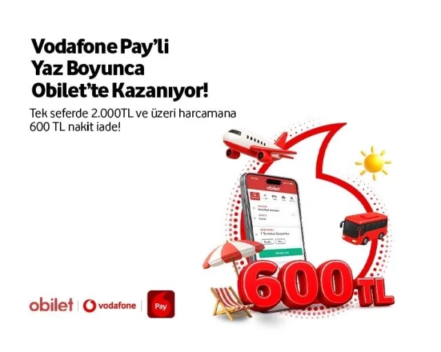 Vodafone Pay ile Vodafone Ev İnterneti Faturana Özel 100 TL İade Fırsatı!