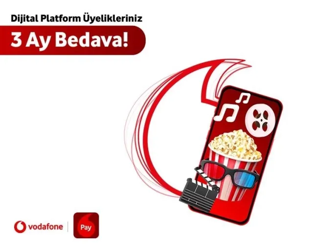 Vodafone'dan Spotify ve Netflix'e 3 Ay Ücretsiz Üyelik Fırsatı!